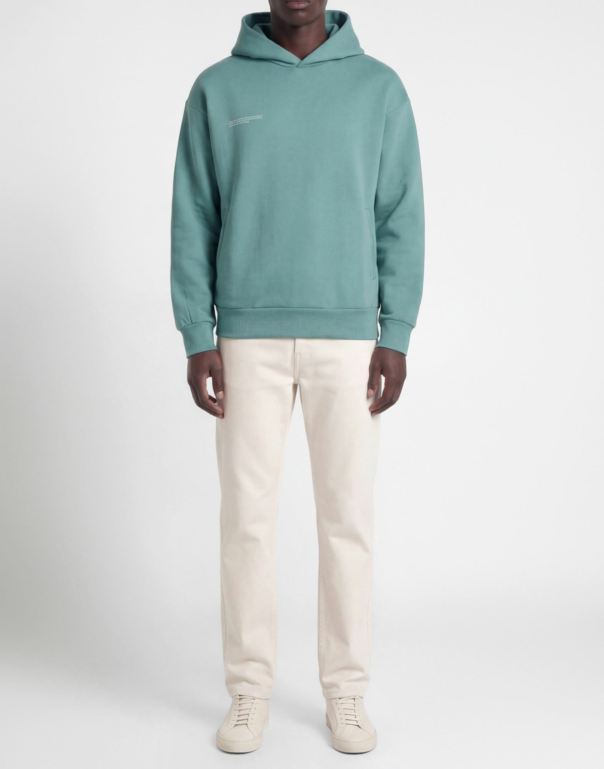 Pangaia Mens Sweatshirt in Sage green