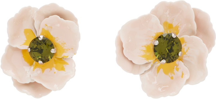 Photo: Simone Rocha Blooming Poppy Earrings