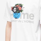 MARKET Men's Smiley De L'Homme T-Shirt in White