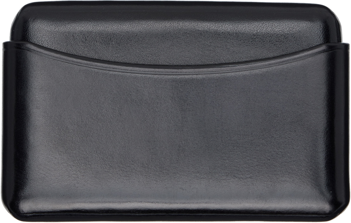 LEMAIRE Black Molded Card Holder