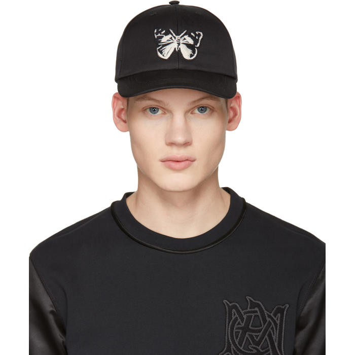 Photo: Alexander McQueen Black Butterfly Cap