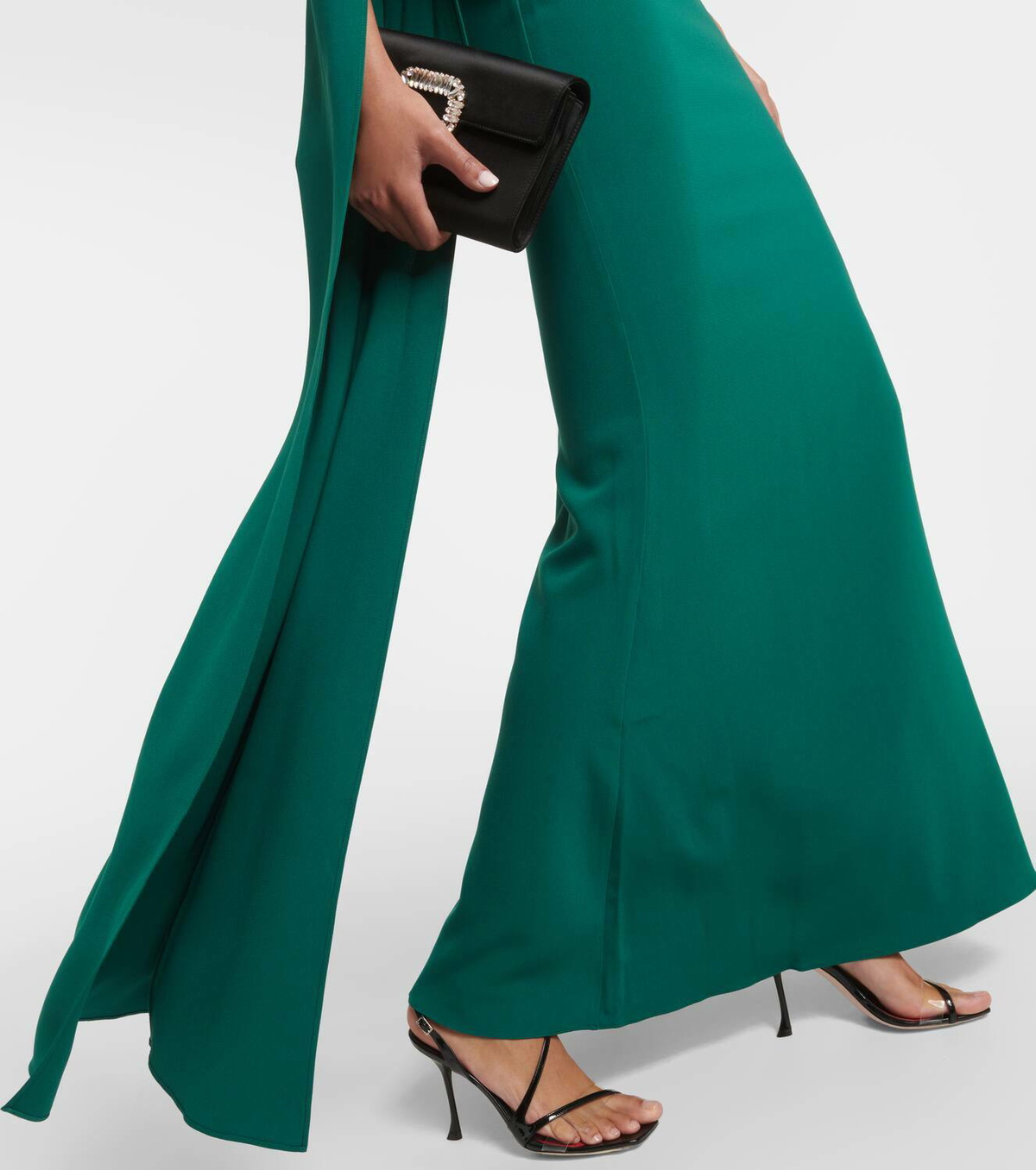 【Roland Mouret】 Cape-sleeve cadyガウン Roland Mouret Cape-sleeve cady gown Roland Mouret