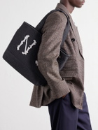 Aimé Leon Dore - NY Highlanders Logo-Appliquéd Canvas Tote - Gray