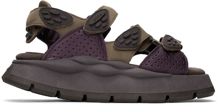 Photo: Eytys Purple & Khaki Quest Sandals