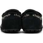 BALMAIN Black Racer 45 Monogram Jacquard Sneakers