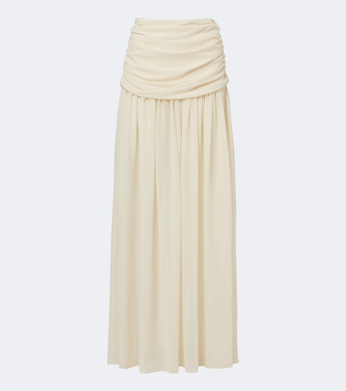 De La Vali Agapito chiffon maxi skirt