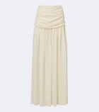 De La Vali Agapito chiffon maxi skirt