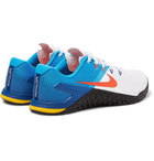 Nike Training - Metcon DSX 2 Flyknit and Rubber Sneakers - Blue