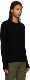 rag & bone Black Martin Sweater