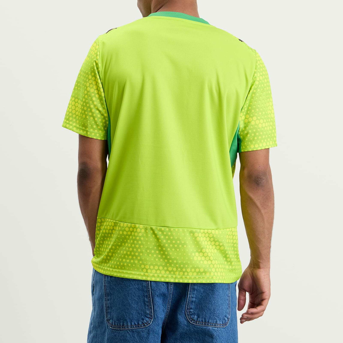 Puma Men's x GFA x Salehe Bembury Replica Match Goalkeeper Jersey in Lime Smash/Puma Men's Black