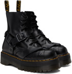 Dr. Martens Black Jadon Harness Boots