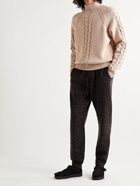 Nanushka - Saul Cable-Knit Organic Cotton-Blend Sweater - Neutrals