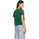 rag & bone Green Kelly Washed Boxy T-shirt
