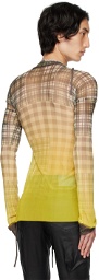 Ottolinger Yellow Wrap Long Sleeve T-Shirt