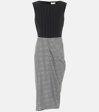 Alexander McQueen Sleeveless wool and cashmere dress