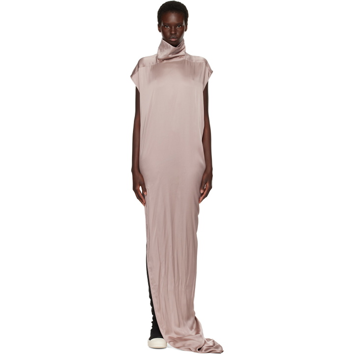 Photo: Rick Owens Pink Tower Edfu T Maxi Dress