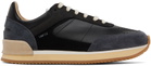 Spalwart Black Dash Low Sneakers