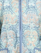 Free People Womens Puffer Slate in Blue