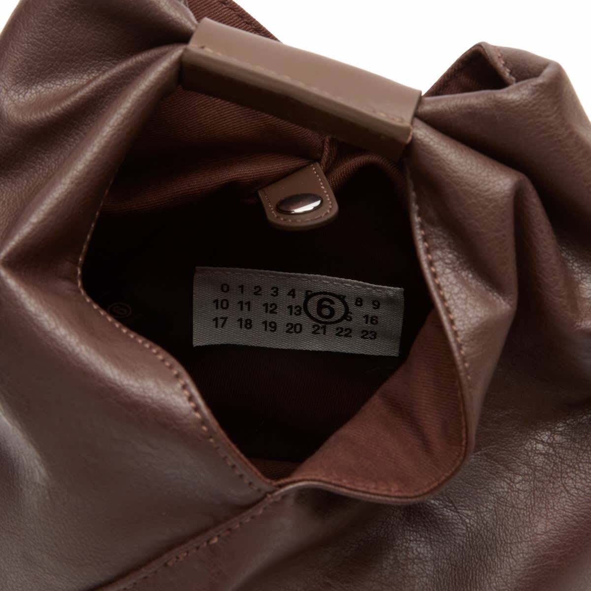 MM6 Maison Margiela Women's Japanese Crossbody Bag in Cocoa Brown 