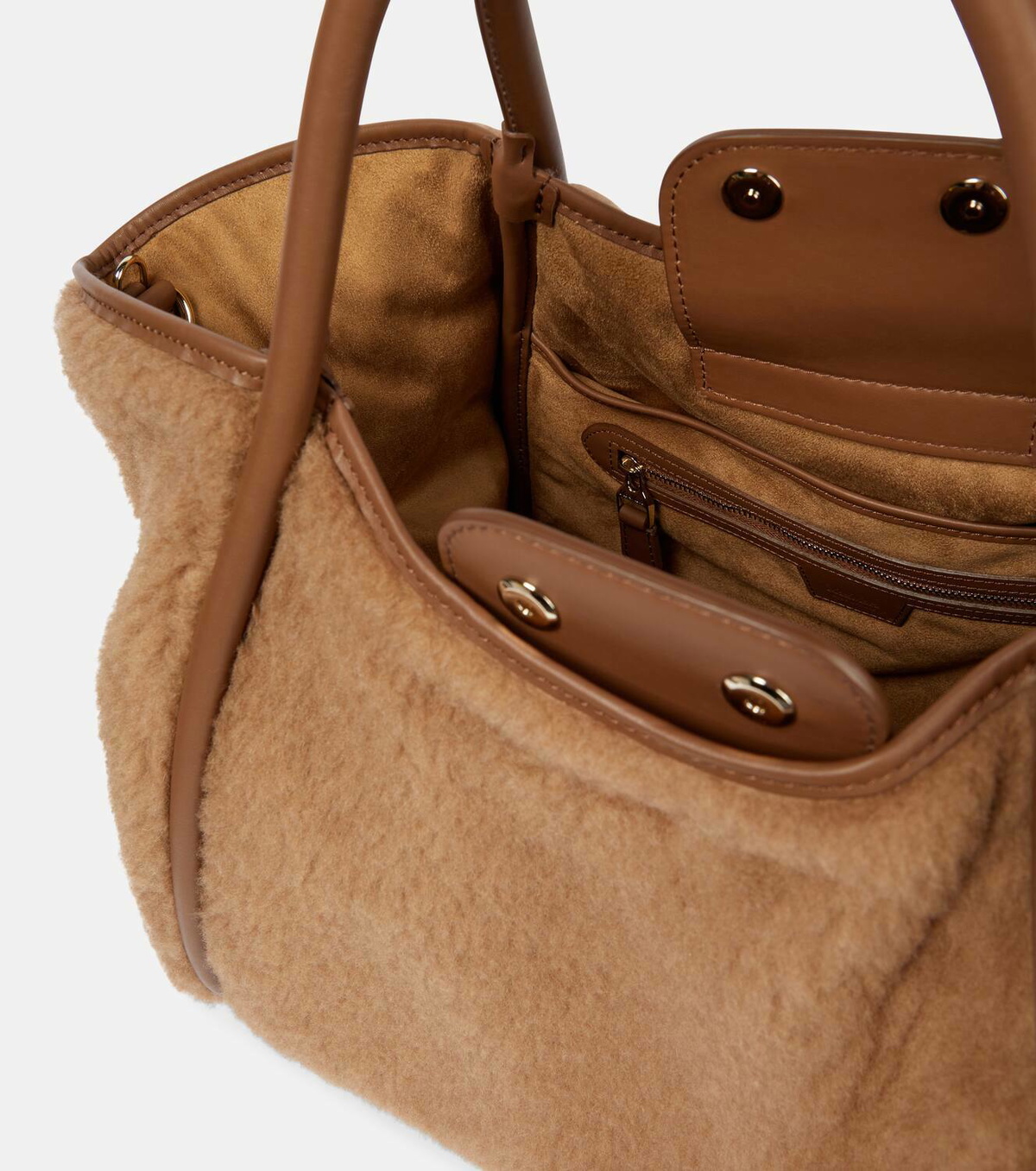 Max Mara Marine teddy tote bag
