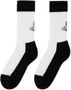 Vivienne Westwood Black & White Sporty Socks