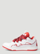 Lanvin - Curb Sneakers in Red