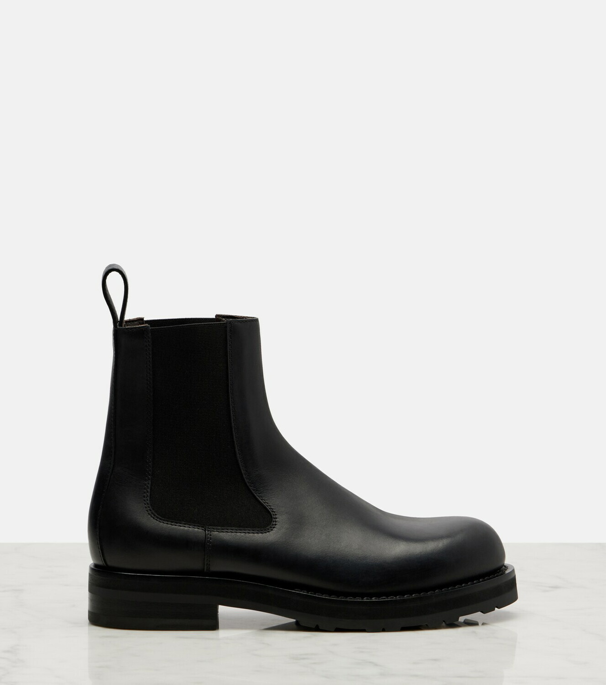 The Row Leather Chelsea boots