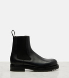 The Row Leather Chelsea boots