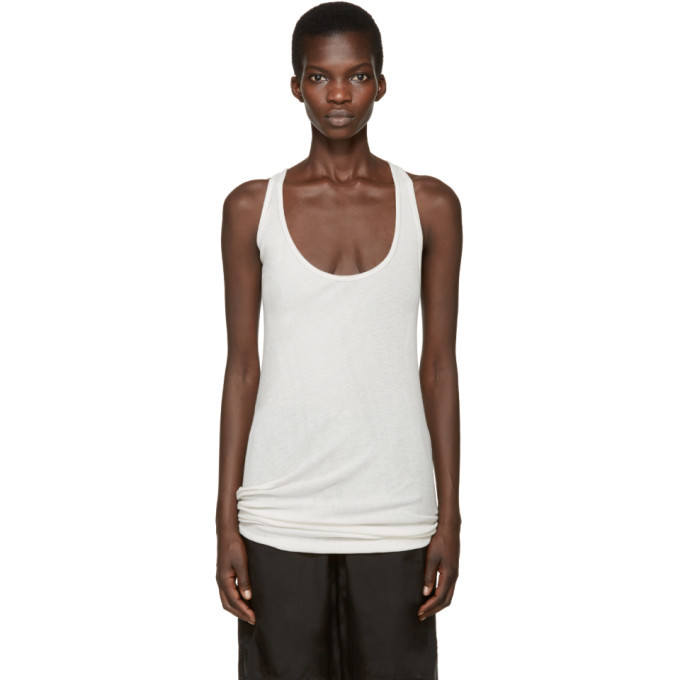 Photo: Boris Bidjan Saberi Off-White Object Dyed Tank Top