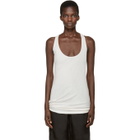 Boris Bidjan Saberi Off-White Object Dyed Tank Top