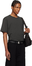 LEMAIRE Black Short Sleeve T-shirt