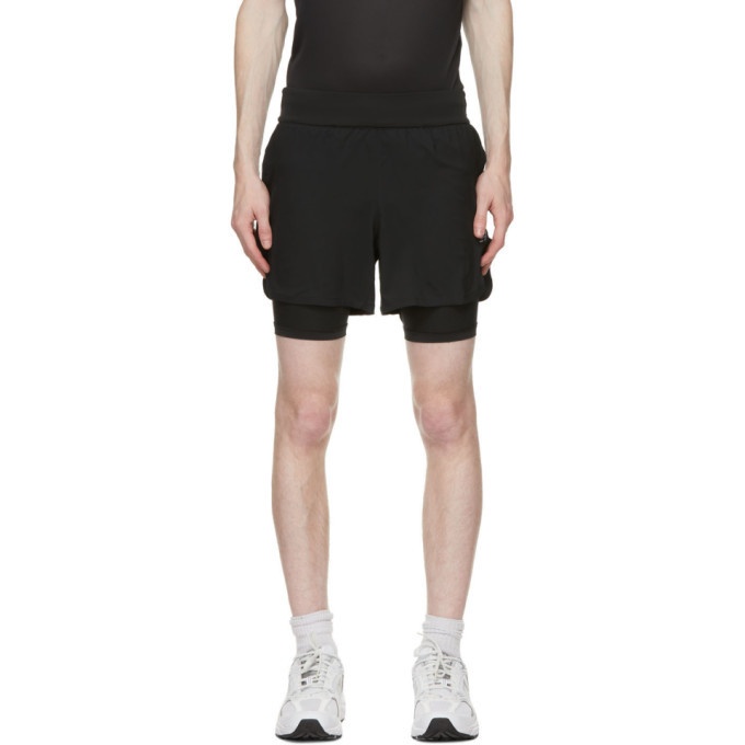 Photo: New Balance Black Q Speed Fuel 2-In-1 Shorts