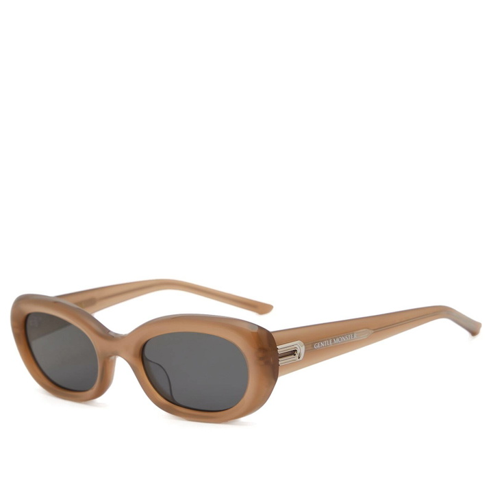 Photo: Gentle Monster Savage Sunglasses in Brown 