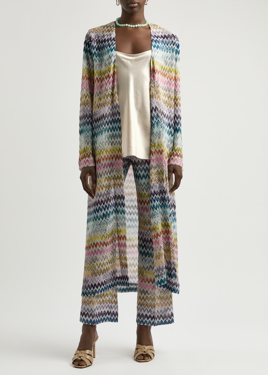 missoni カーディガン 中古・古着通販】missoni (ミッソーニ) ニットカーディガン