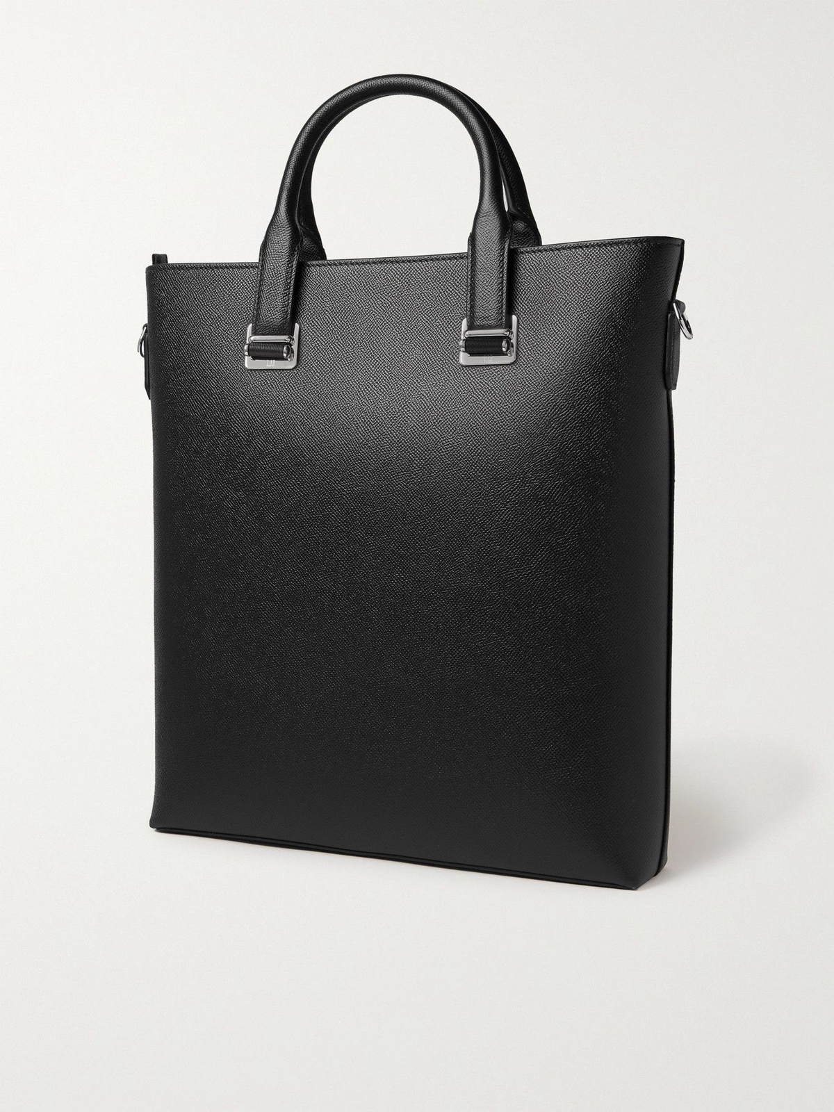 DUNHILL - Cross-Grain Leather Tote Bag Dunhill