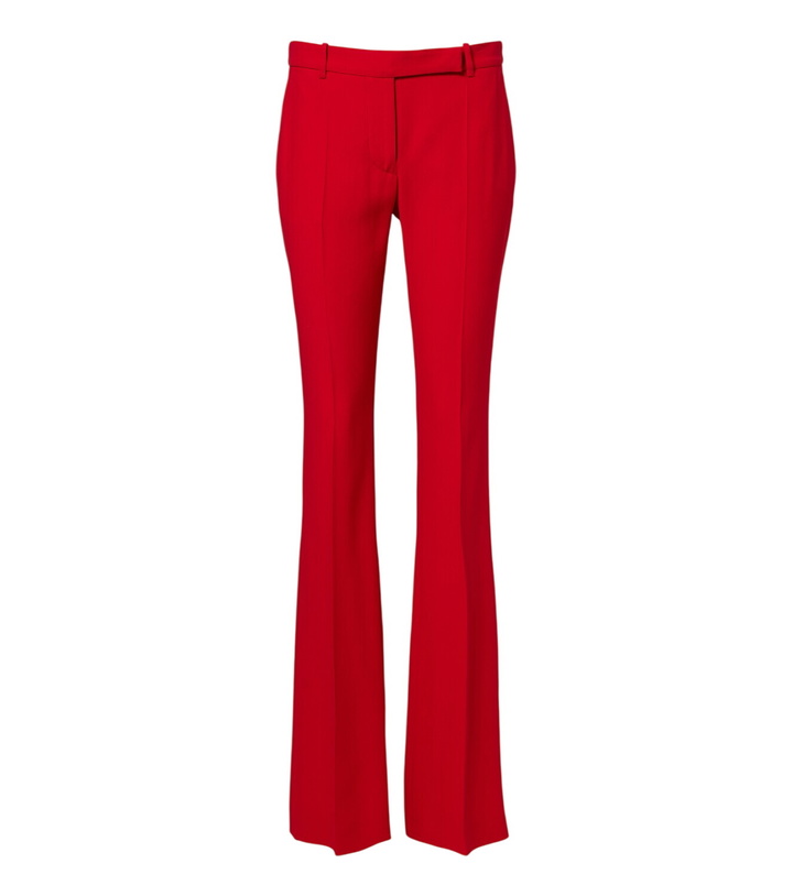 Photo: McQueen Crêpe bootcut pants