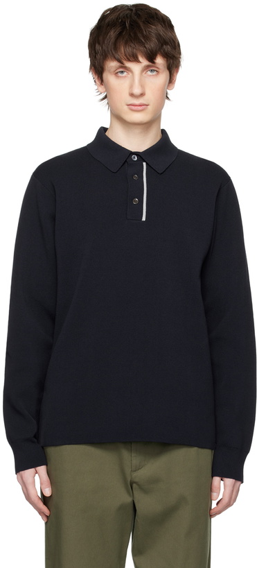 Photo: Norse Projects Navy Ruben Milano Polo