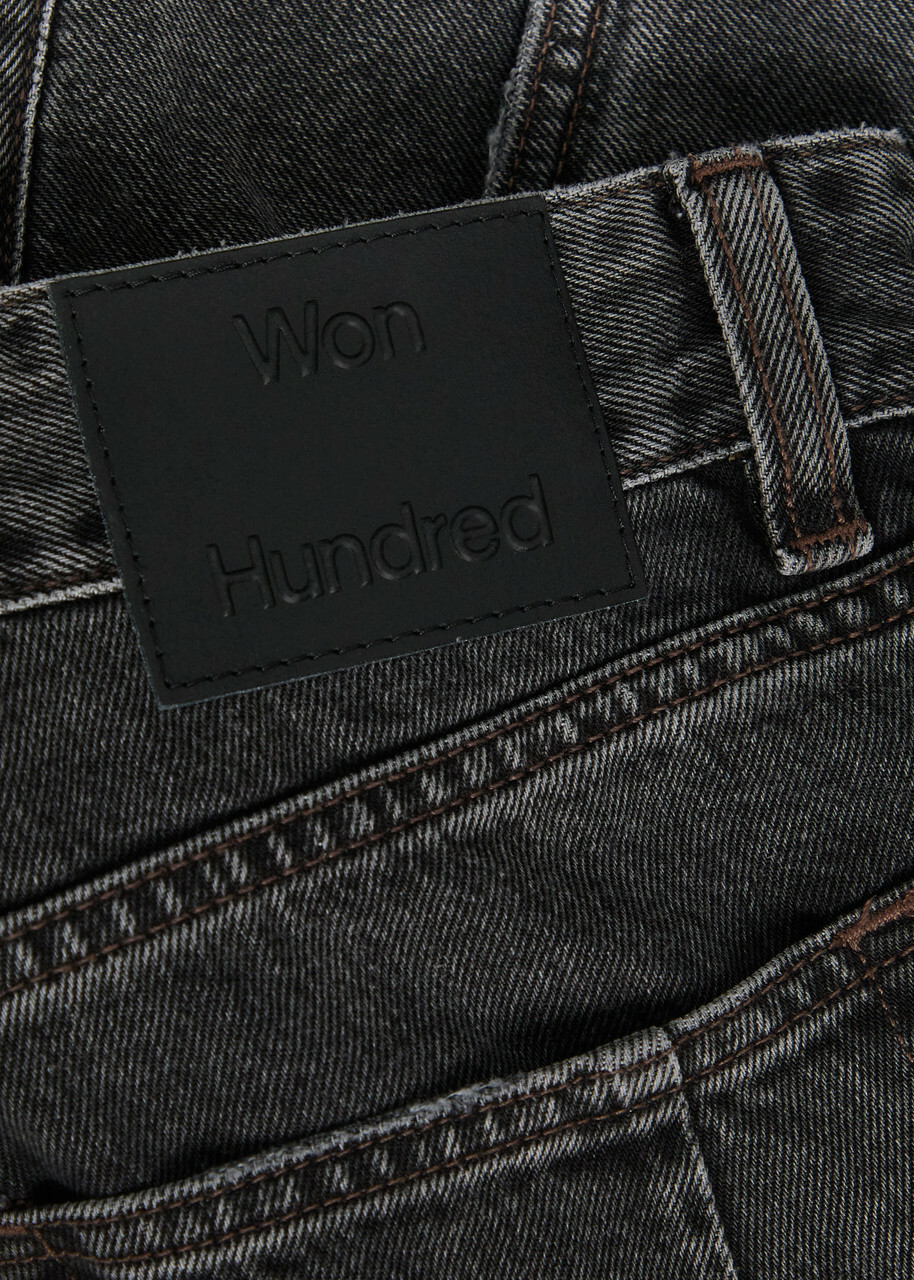 Won Hundred Steve Straight-leg Denim Jeans Grey
