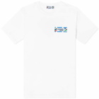 Missoni Men's Sport Small Logo T-Shirt in White/Multicolour Heritage