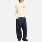 Aries Men's Premium Aged Temple Sweatshirt in Off White