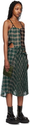 Andersson Bell Green Maja Midi Dress