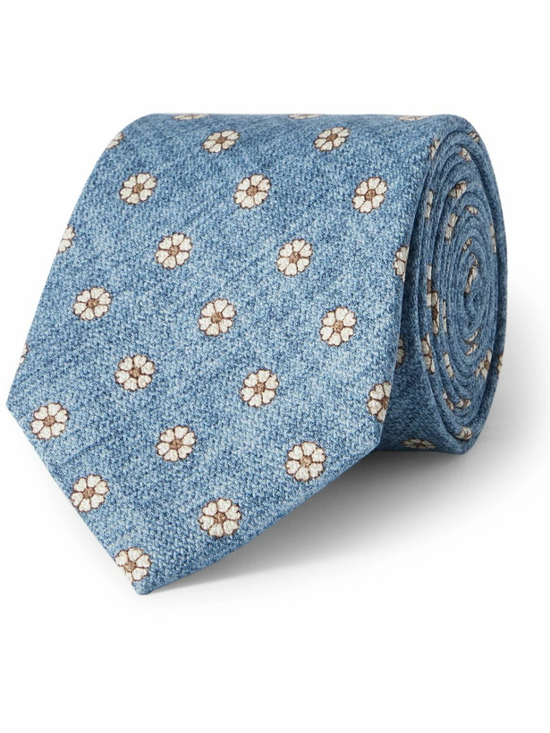 Photo: Favourbrook - Osterley 7.5cm Floral-Print Silk Tie