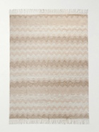 Missoni Home - Gessetti Striped Jacquard-Knit Wool-Blend Blanket