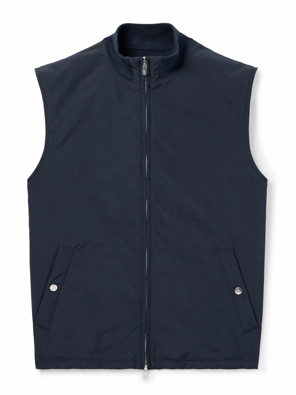 Brunello Cucinelli - Shell Gilet - Blue Brunello Cucinelli