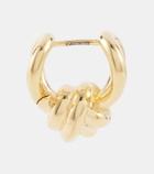 Bottega Veneta Gold-plated sterling silver hoop earrings