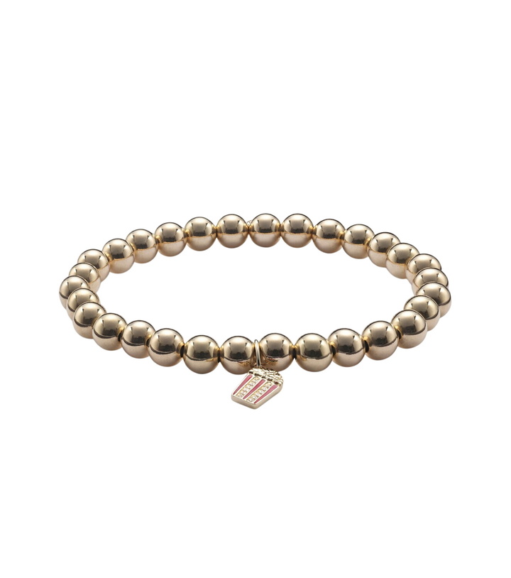 Photo: Sydney Evan 14kt gold charm bracelet with diamonds