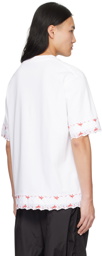 Simone Rocha White Crewneck T-Shirt