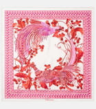 Ferragamo Printed silk scarf