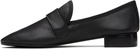 Repetto Black Michael Rubber-Sole Loafers
