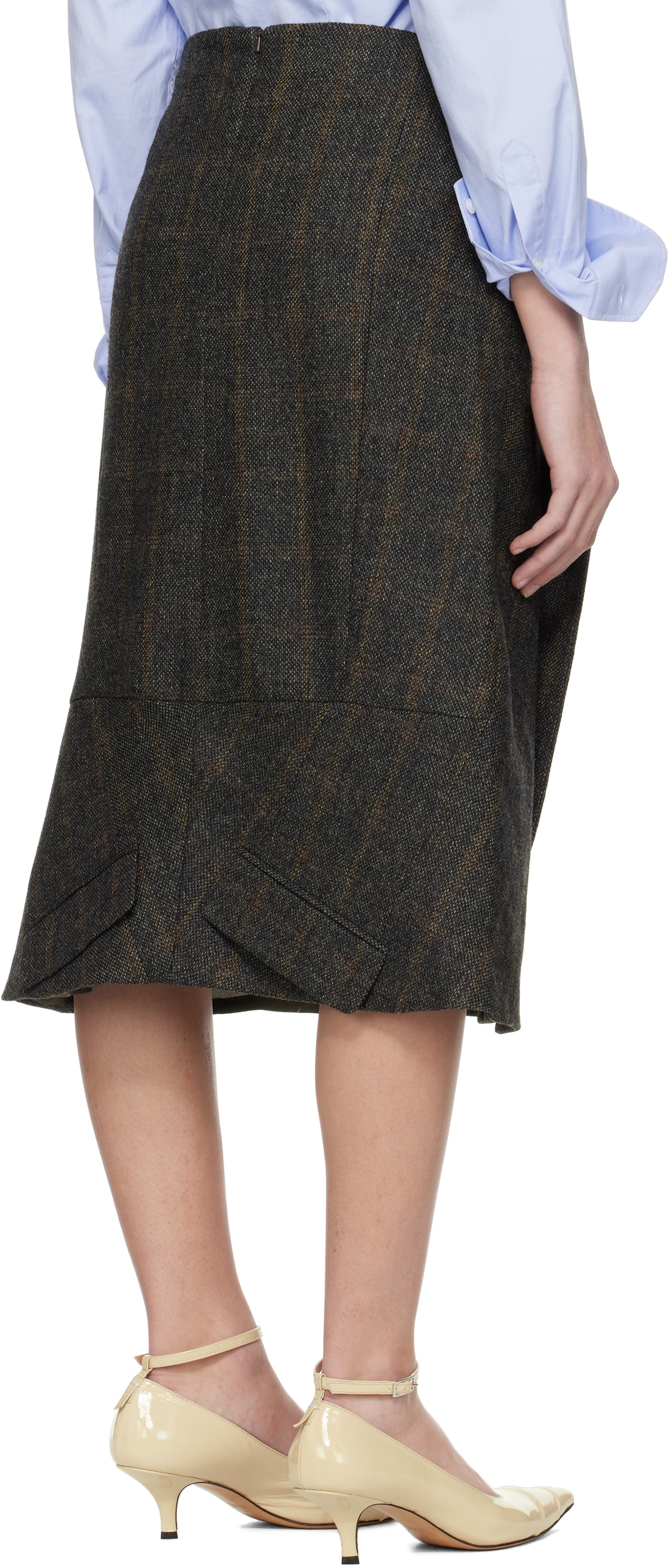 HODAKOVA Inside Out Blazer Midi Skirt